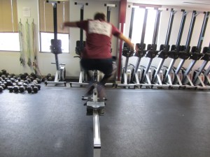 Lateral Erg Burpee Air