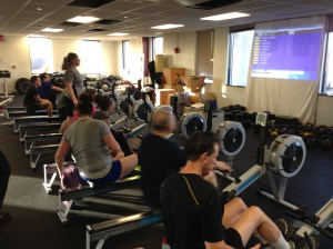 Some friends doing something different on a Saturday morning! Competing at the Renegade Rowing League! Who's ready for tomorrow?