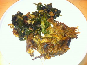 Collard Greens w/ Pulled Pork