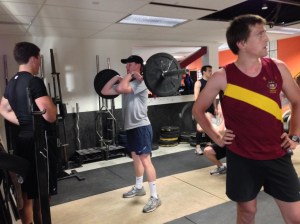 Working the Front Rack with BC Men's Crew