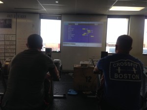 Checkout the virtual boats that get projected on the wall at the RRL!