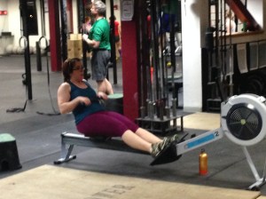 Terese Crushing her 2k on Thursday!