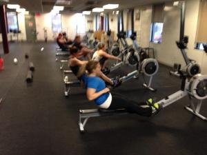 Kat hitting a full finish!