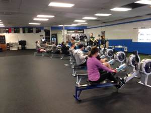 Try the RWOD with 8 other people and see if you can row together! -MSCF Rowing Workshop