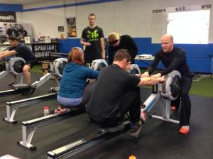 Working the skill of Suspension with athletes from MSCF!