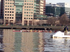 BC Men Lining up for 2k on the Basin