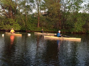 RRT practicing the release in singles!