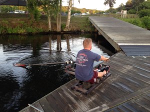 Working the Dock Box w/ Greg