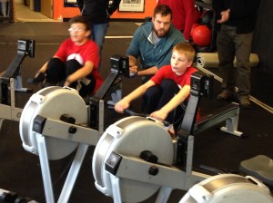 Rowing is for all ages!  Middle School athletes having fun learning to compete at the Renegade Rowing League!