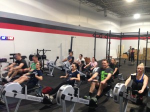 The RRC attacking the 2k Row!