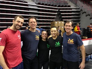 The morning crew at CRASH-B 2015.  Great racing everyone!